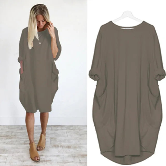 Sophie | Refined belly-covering dress