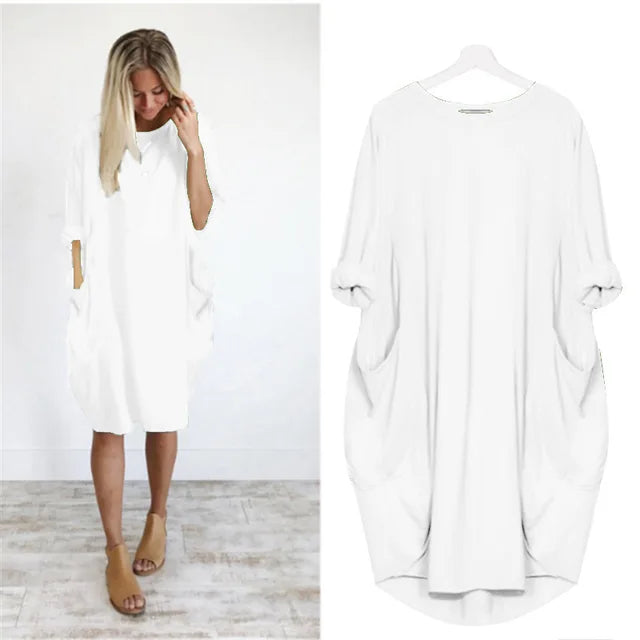 Sophie | Refined belly-covering dress