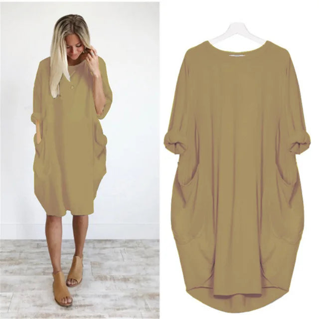 Sophie | Refined belly-covering dress